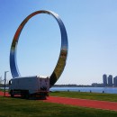 重器助力“榮馬”，呈現中國最高顏值馬拉松賽道。